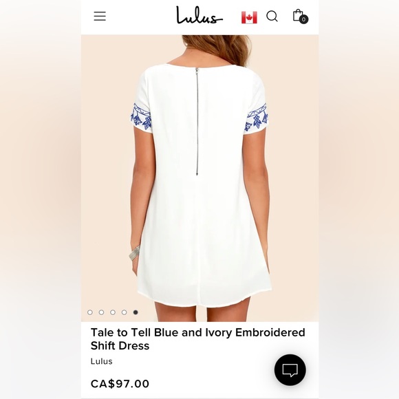 Tale to Tell Brand New with Tags Lulu’s Dress XS - Picture 2 of 4